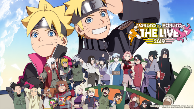 NARUTO to BORUTO THE LIVE 2019 estará disponible en Crunchyroll por 24 horas Alerta Geek