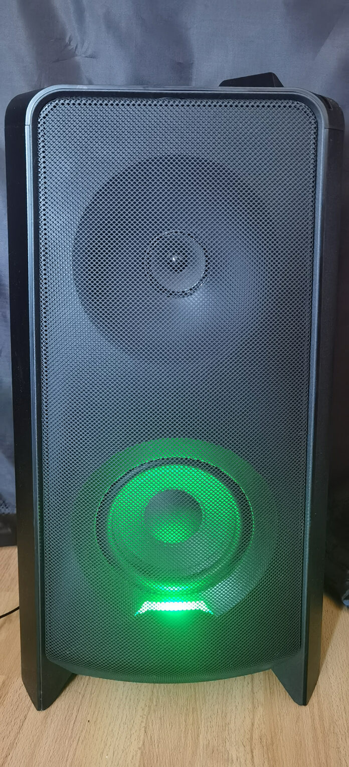 Review Samsung Sound Tower MXT50 Alerta Geek