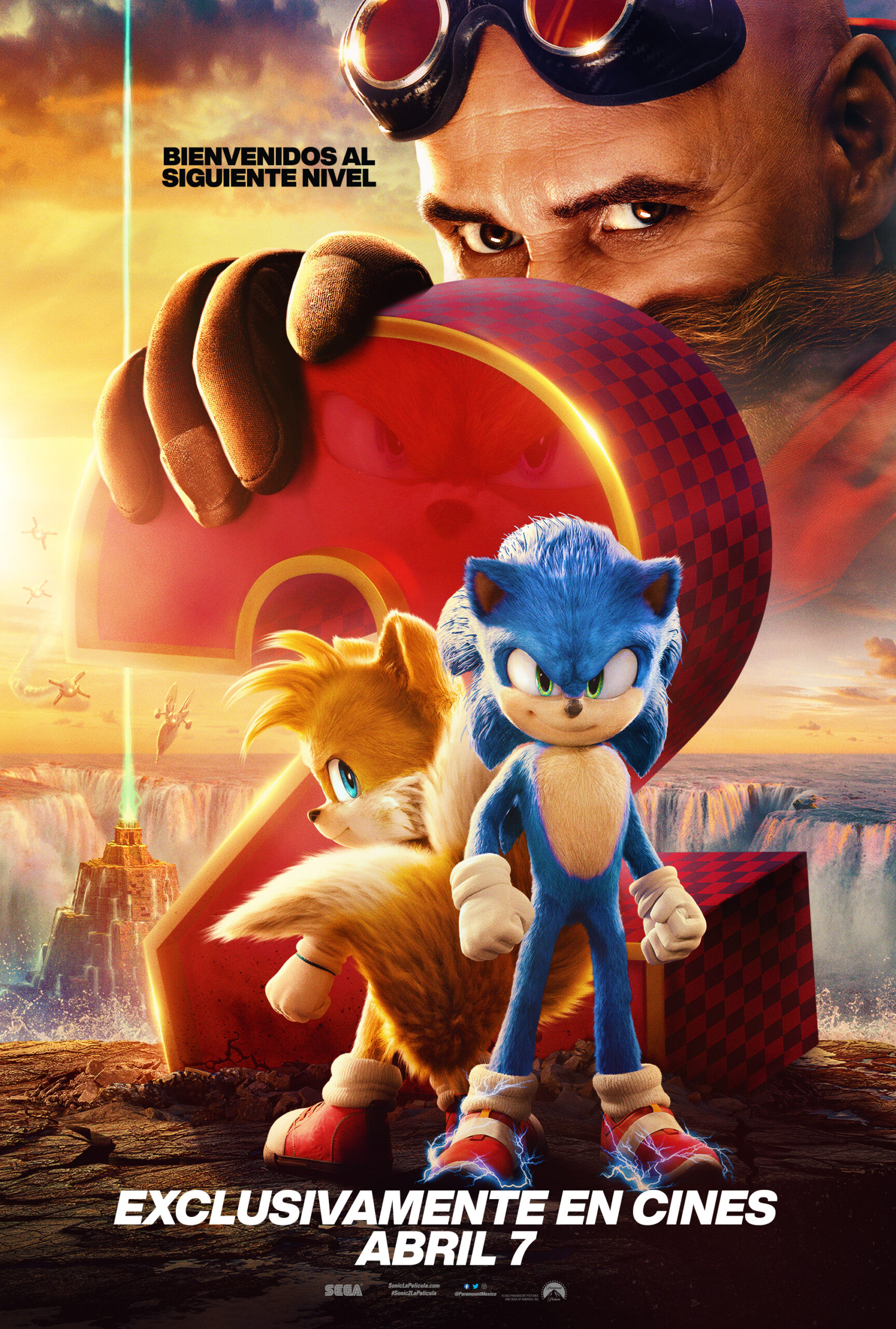 Lanzan tráiler final y póster de Sonic 2: La película - Alerta Geek