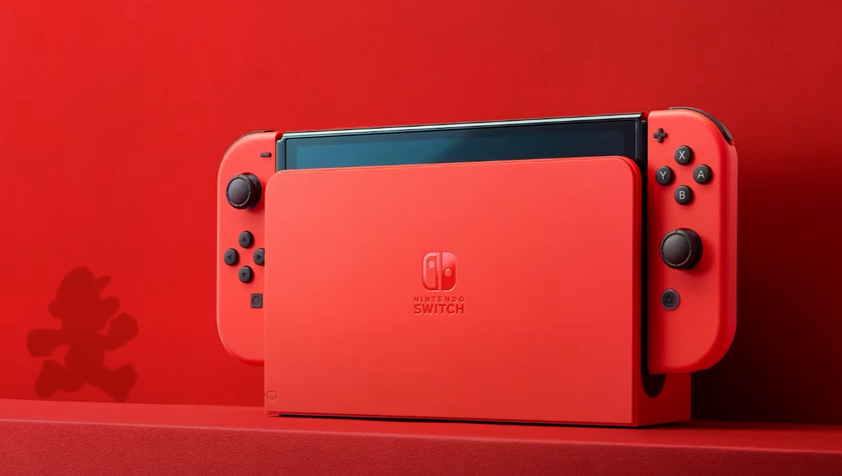 Nintendo Switch OLED - Mario Red Editon