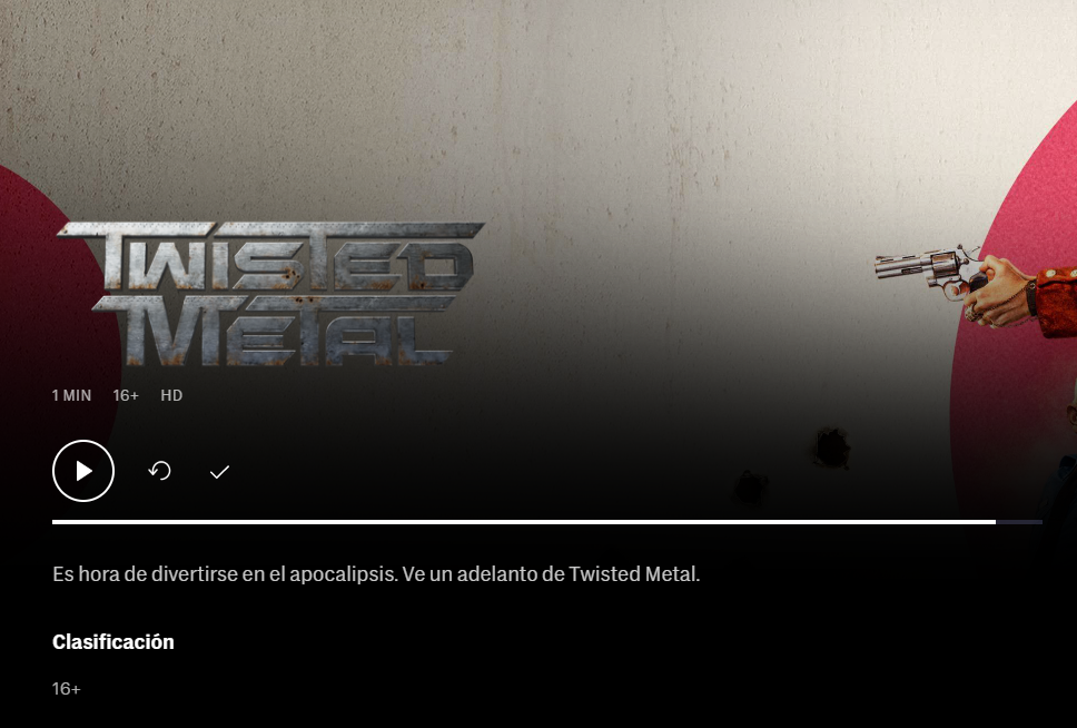 Gamers - A quien le interese, ya esta Twisted Metal en HBO max latam