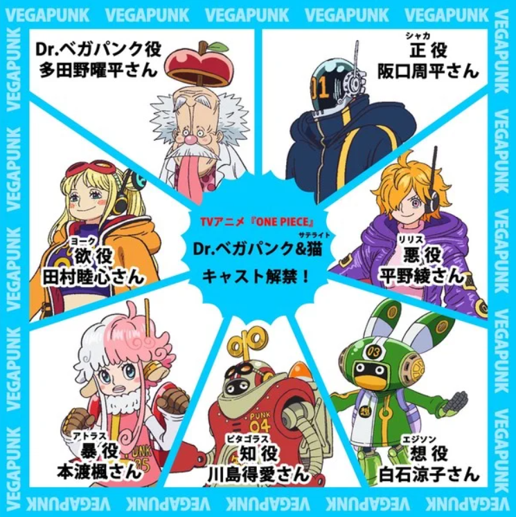 Personajes de Egghead de One Piece