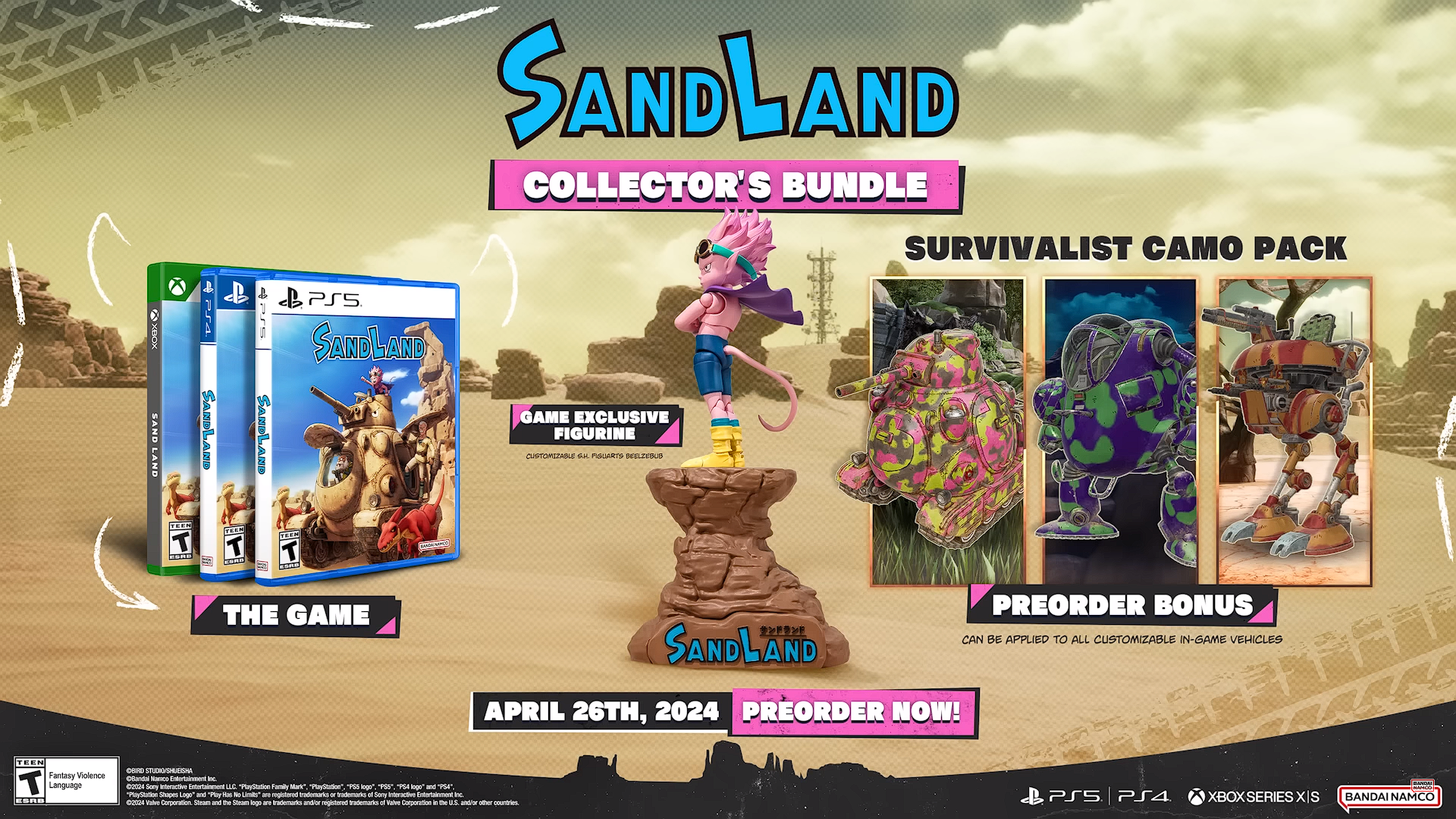 Edición de coleccionista Sand Land
