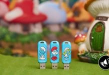 Sandisk lanza sus nuevas memorias USB inspiradas en Los Pitufos