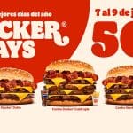 Burger King inicia en Chile sus Stacker Days con combos a mitad de precio