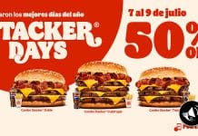 Burger King inicia en Chile sus Stacker Days con combos a mitad de precio