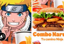 Burger King confirma combo especial de Naruto en Chile