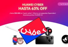 Huawei se adelanta al Cyber Monday con multiples descuentos