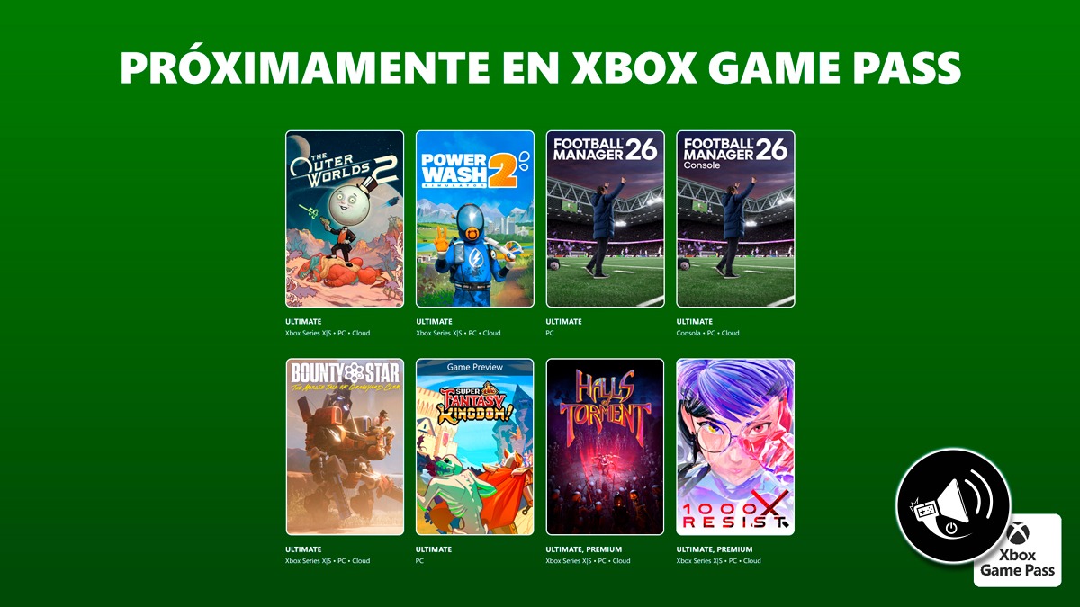Banner noticia Xbox Game Pass Octubre 2025