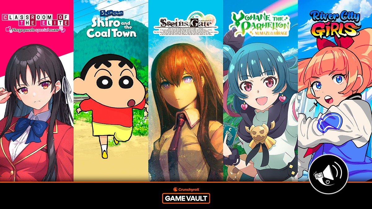 Banner noticia Crunchyroll Game Vault