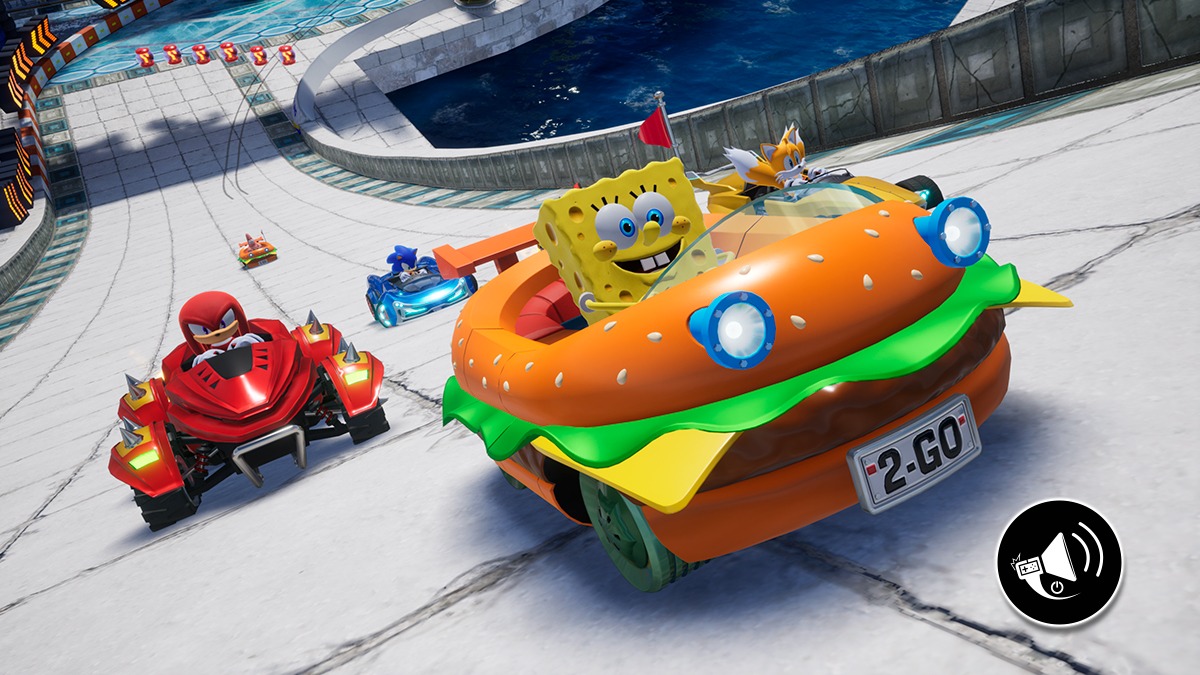 Banner noticia Sonic Crossworlds Bob Esponja