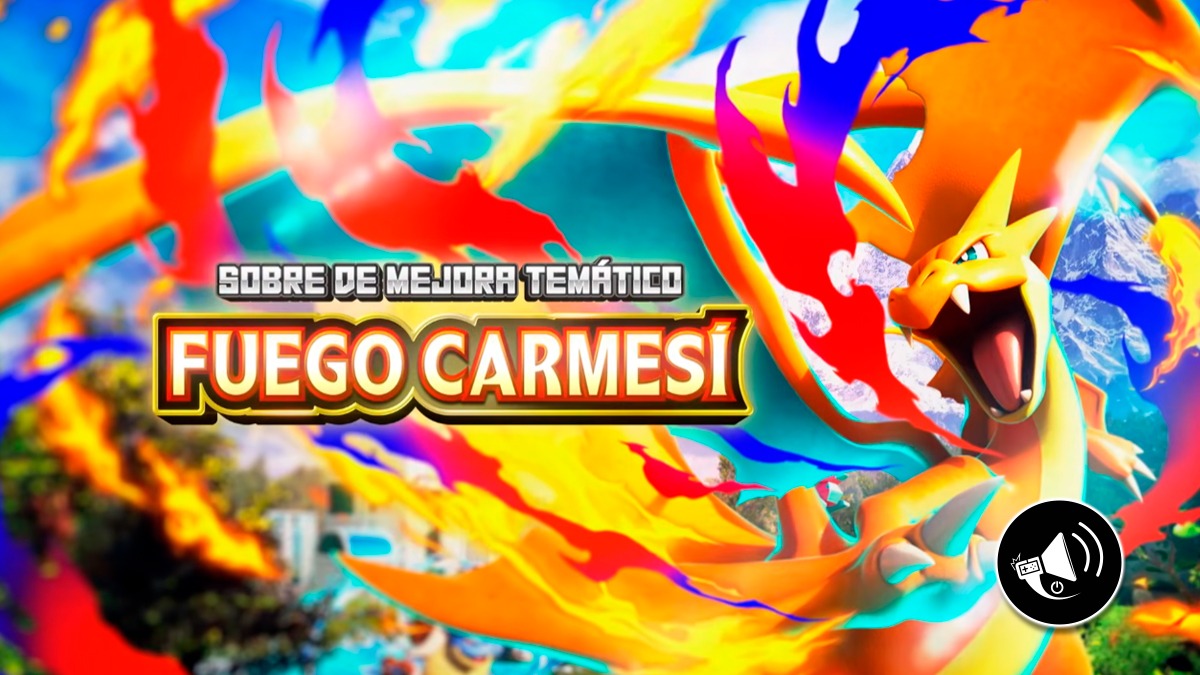 Banner noticia JCC Pokémon Pocket Fuego Carmesí