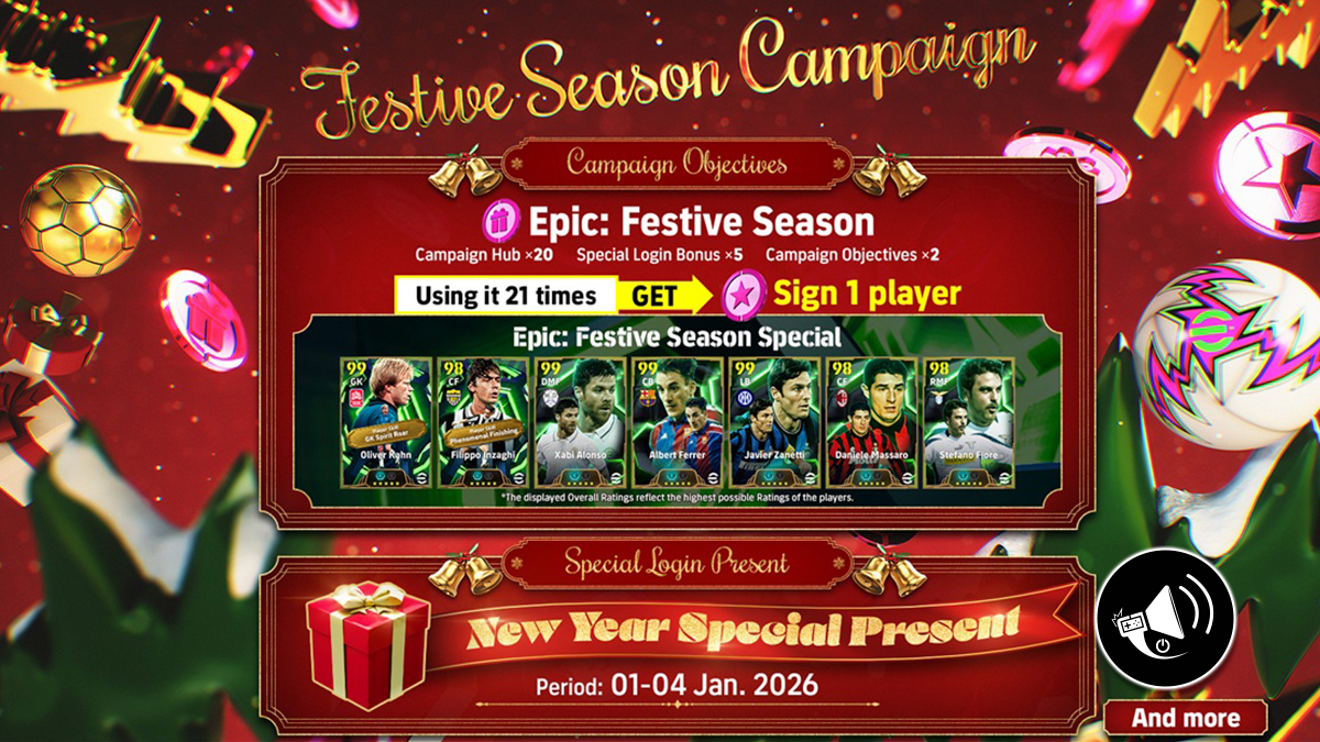 Banner noticia eFootball Navidad