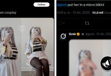 Cosplayers reportan hostigación masiva por edición IA de Grok de X