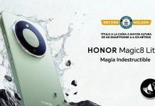HONOR Magic8 Lite: cómo logró obtener el récord Guinness a la caída más alta
