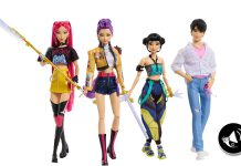 Mattel muestra su línea «Golden» de KPop Demon Hunters