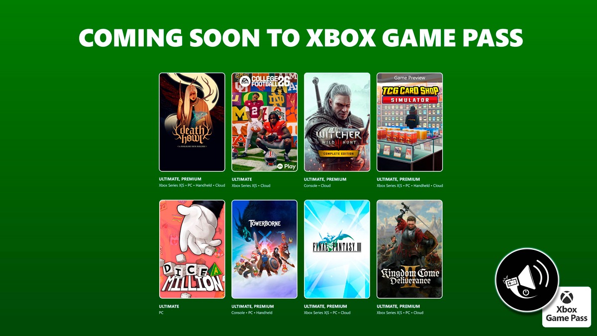 Banner noticia Xbox Game Pass Febrero 2026 2