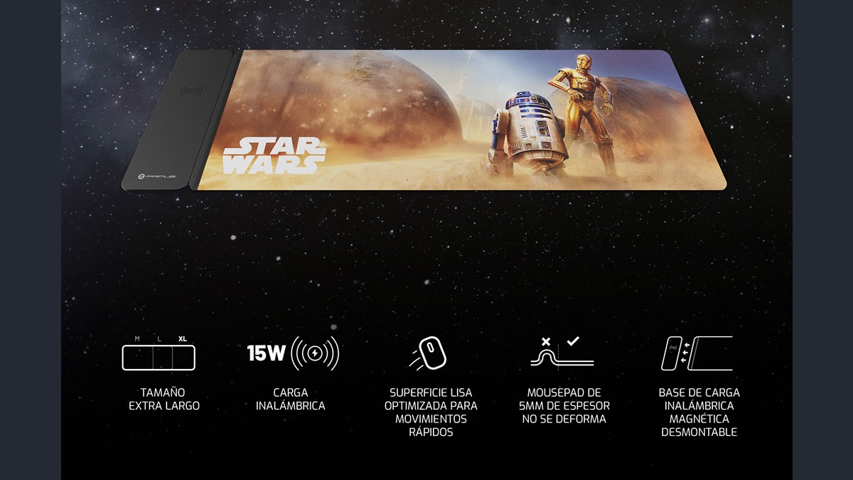 PRIMUS Alfombrilla Star Wars Droids