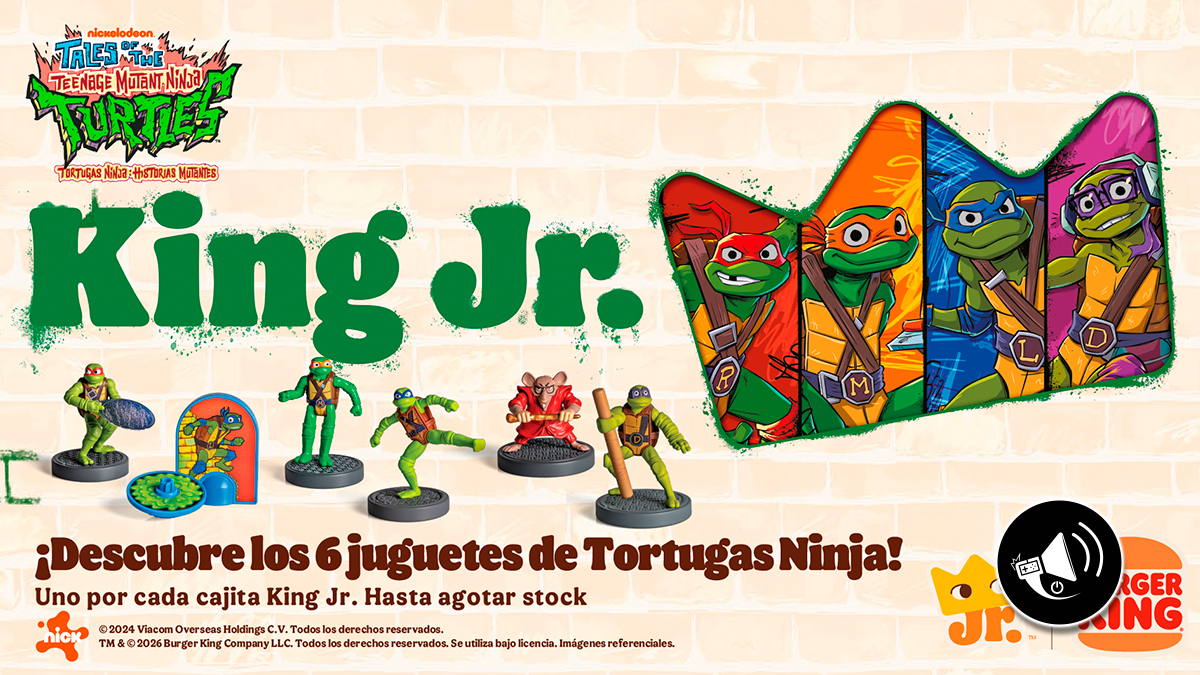 Banner noticia Burger King Tortugas Ninja