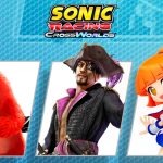 Rojo, Majima y Arle llegarán a Sonic Racing: CrossWorlds