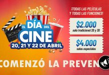 Día del Cine 2026 comienza su preventa con entradas desde los $2.000