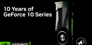 NVIDIA celebra los 10 años de la serie GeForce GTX 10