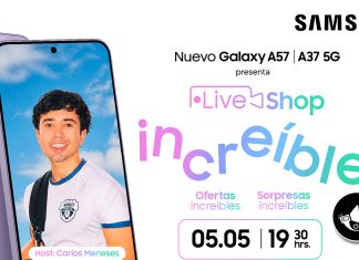 Samsung realizará hoy su live commerce en Chile enfocado en la serie Galaxy A