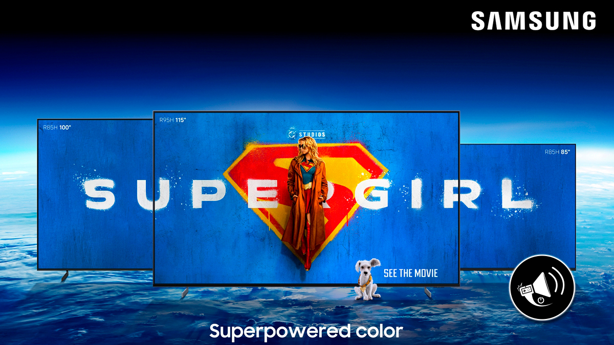 Banner noticia Supergirl Samsung