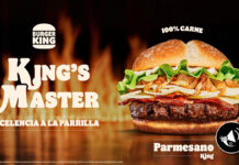 Burger King Chile amplía su línea gourmet con la nueva King Master Parmesano