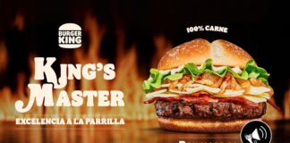 Burger King Chile amplía su línea gourmet con la nueva King Master Parmesano