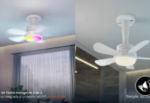 Nexxt Home lanza su nuevo ventilador de Techo Wi-Fi con lámpara en Chile