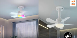 Nexxt Home lanza su nuevo ventilador de Techo Wi-Fi con lámpara en Chile