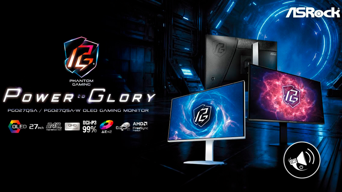 Banner noticia ASRock Phantom Gaming PGO27QSA