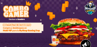 Burger King Chile celebrará Día del Gamer con combo temático y torneo en Arena Gamer