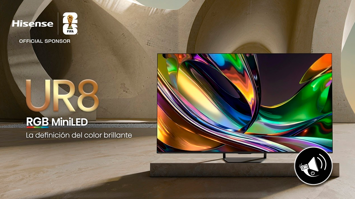 Banner noticia Hisense UR8 Hisense UR8 RGB MiniLED