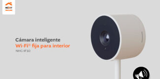 Nexxt Home lanza su nueva cámara inteligente Wi-Fi para interiores 2K QHD en Chile