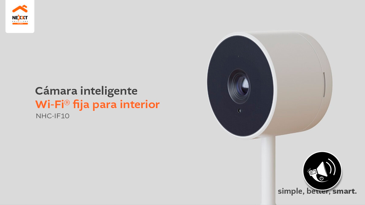 Banner noticia Nexxt Home Cámara WIFI 2K