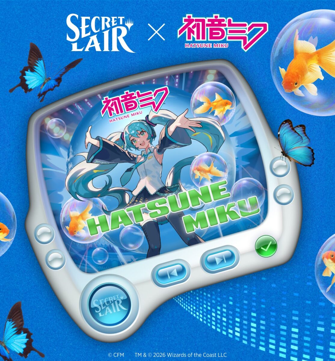 Secret Lair Hatsune Miku