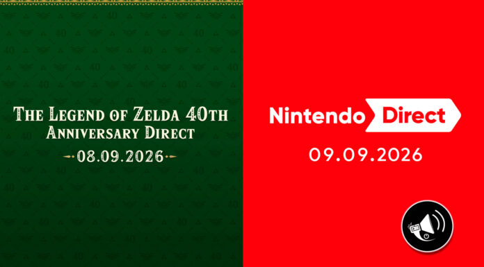 Nintendo anuncia 2 nuevos Direct para la próxima semana, el primero será por los 40 años de The Legend of Zelda