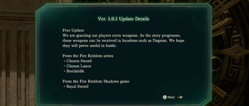 Fire Emblem: Fortune's Weave v1.0.1